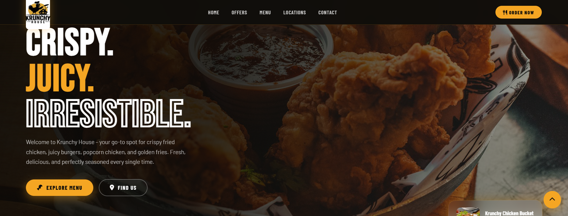 Krunchy House Mockup