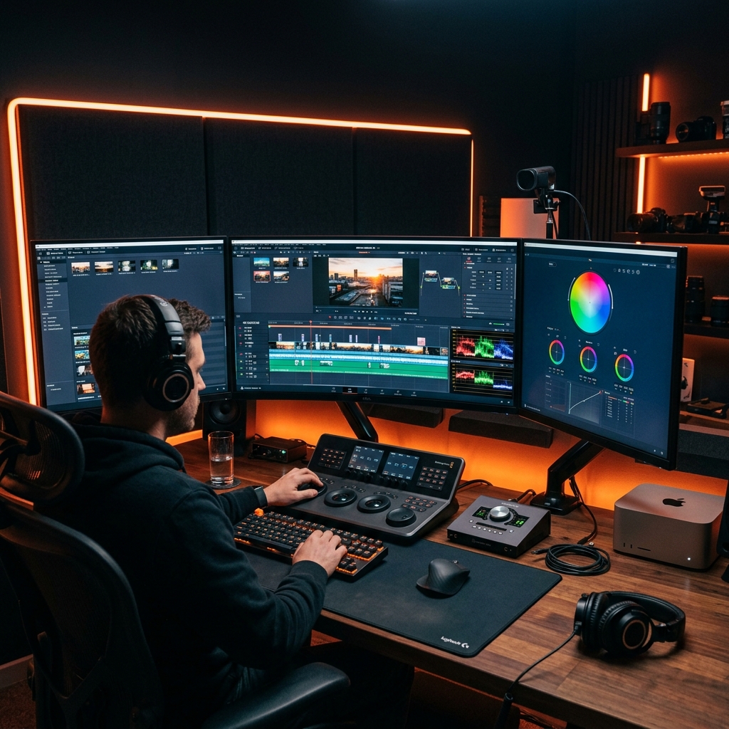 Video Creation and Editing Workstation Bangalore