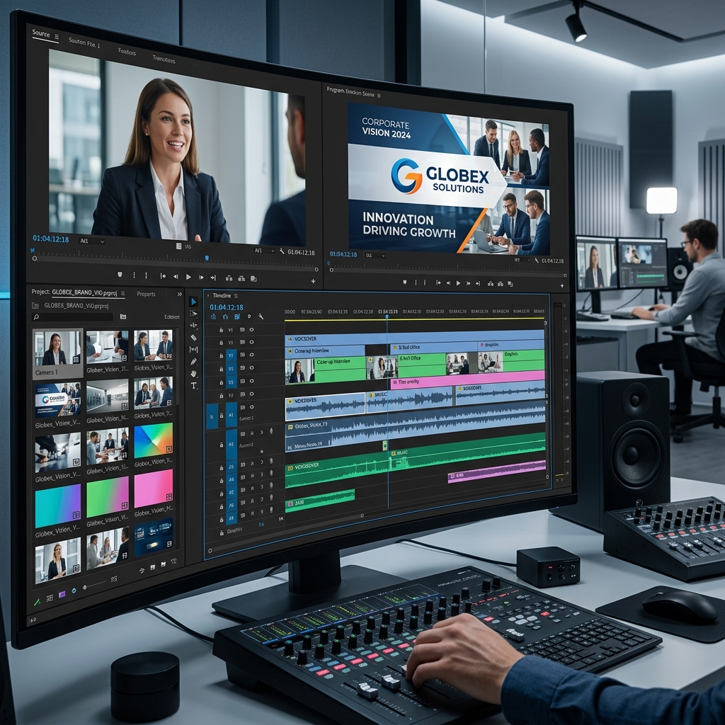 Corporate Brand Video Editing